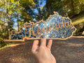 DIY Kentucky Crushed Glass Suncatcher